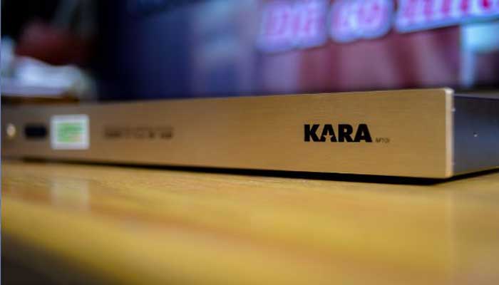 Đầu karaoke Okara có giao diện dễ sử dụng và rất tiện lợi